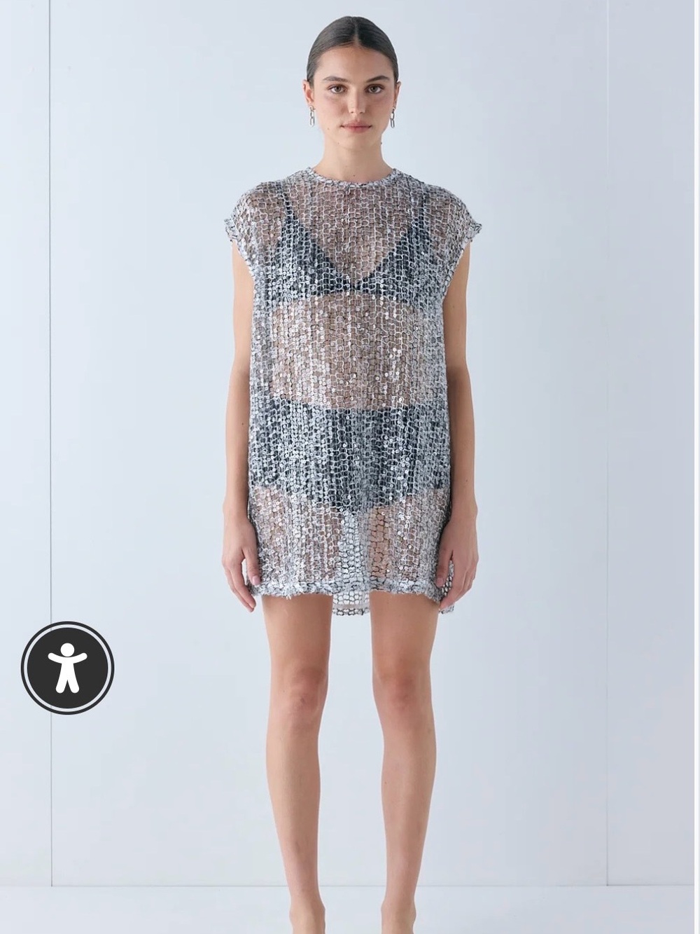 VRG grl Esme Sequin Mini Dress